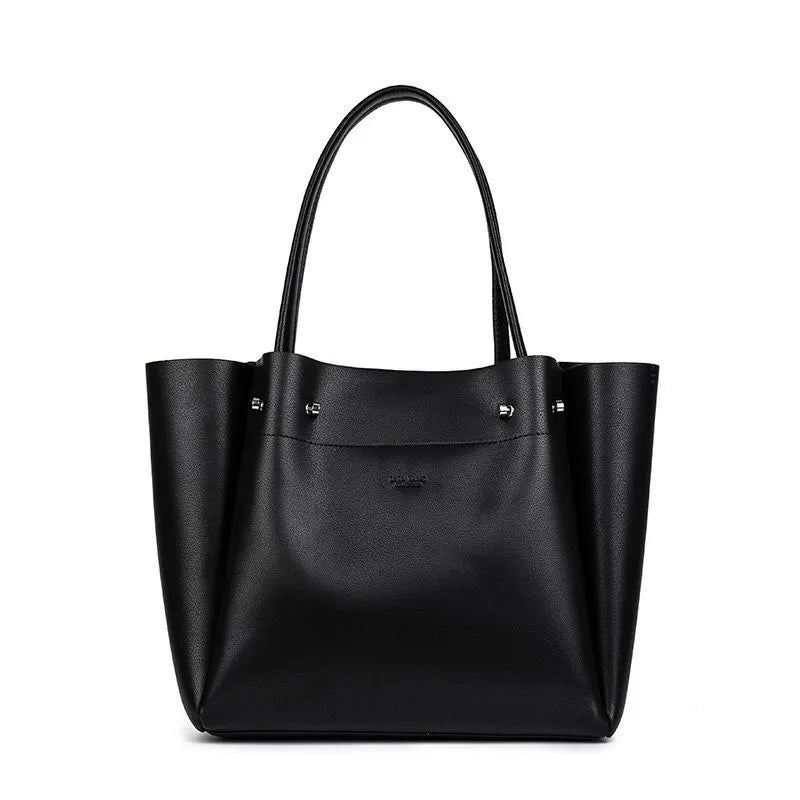 Czarna torba shopper