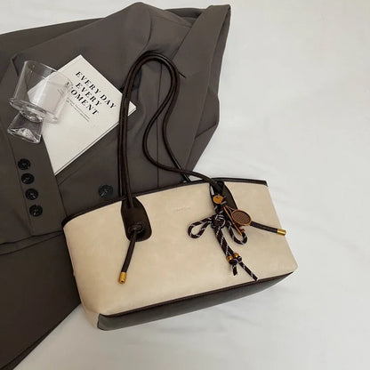 Skórzana torebka typu shopper