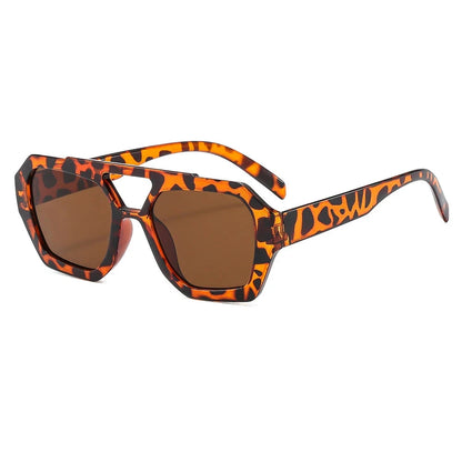 Duże okulary przeciwsłoneczne retro