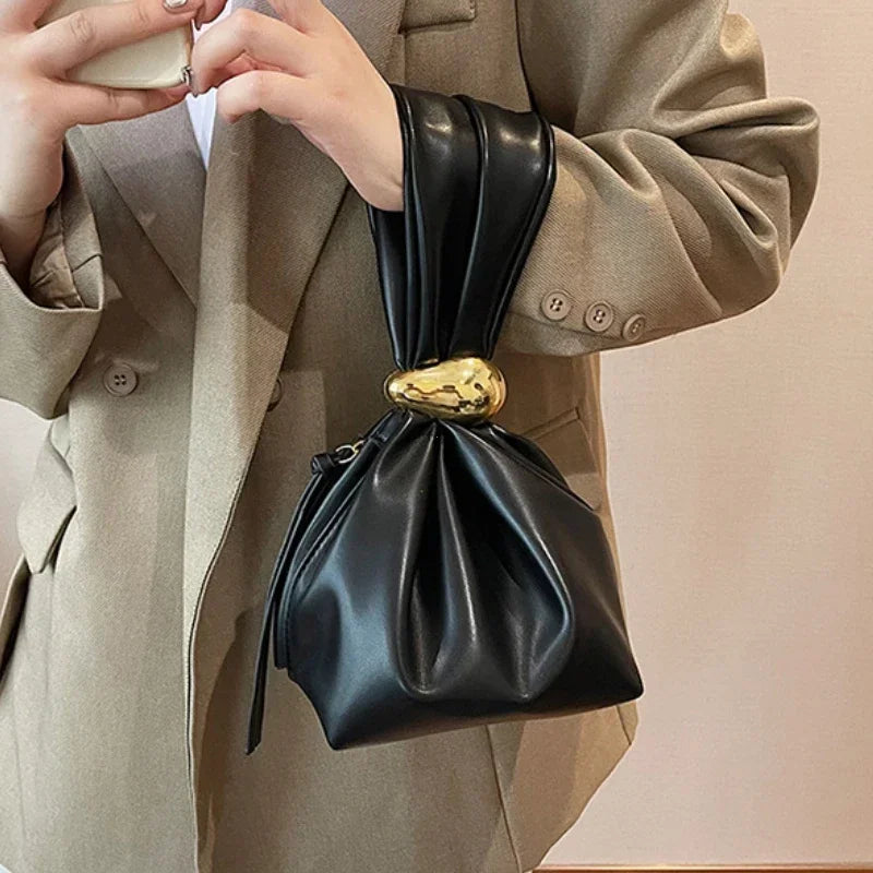 Elegancka torebka worek do ręki