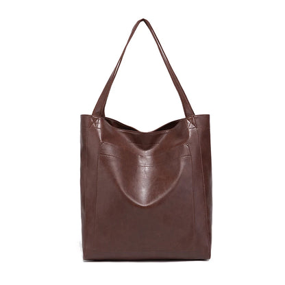 Torba typu shopper z zewnętrzną kieszenią
