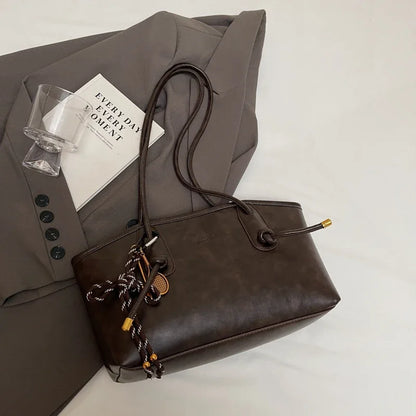 Skórzana torebka typu shopper