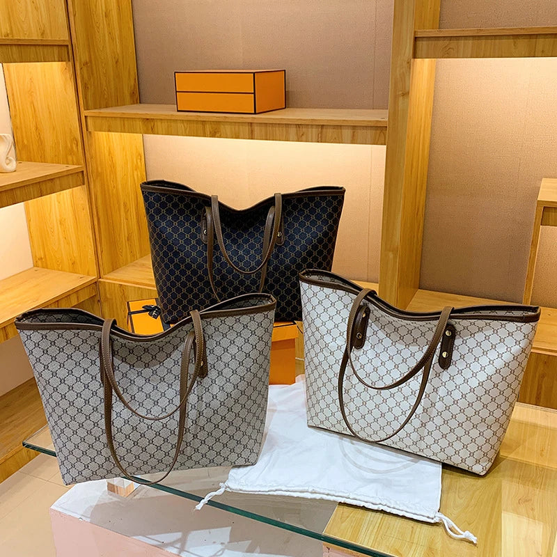 Elegancka shopperka z monogramem