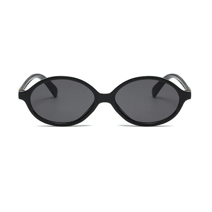 Owalne designerskie okulary przeciwsłoneczne