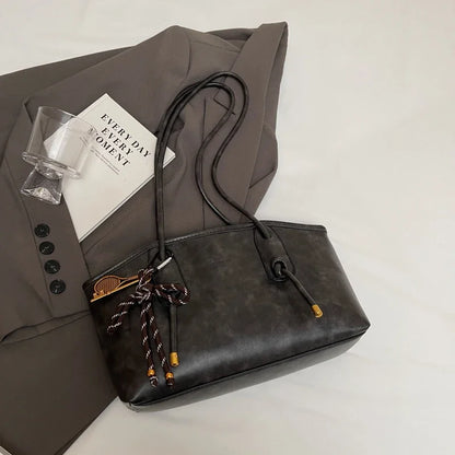 Skórzana torebka typu shopper