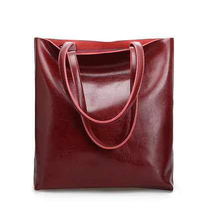 Skórzana torba shopper
