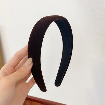 Aksamitna opaska do włosów