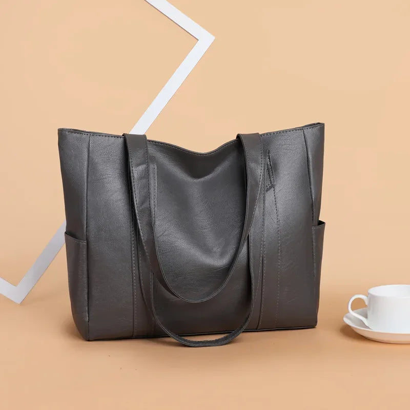 Skórzana torba shopper