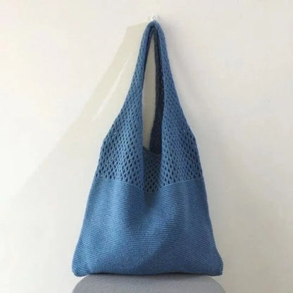 Tkana torba plażowa na ramię