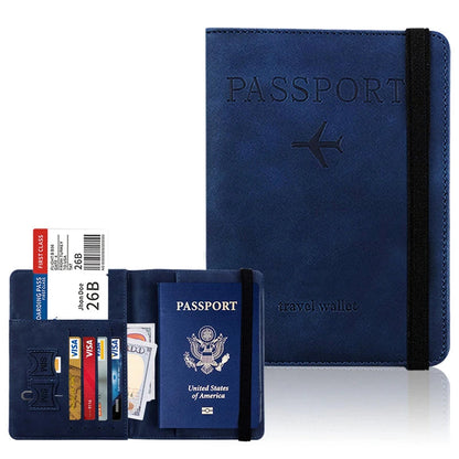 Minimalistyczne etui na paszport z gumką