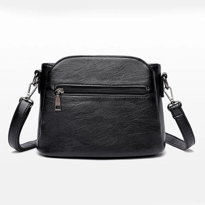 Torebka crossbody z kwadratowymi przeszyciami
