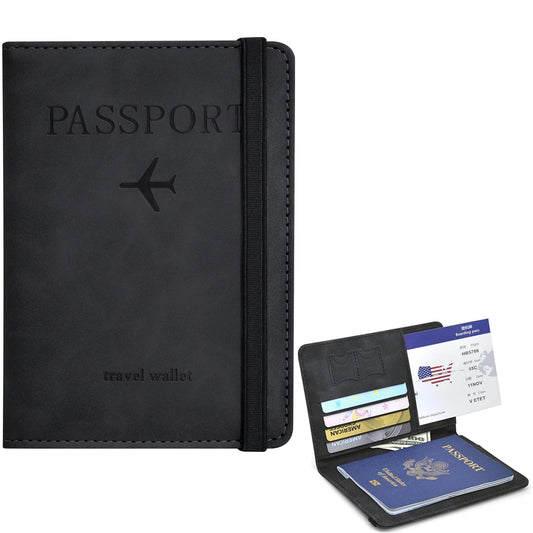 Minimalistyczne etui na paszport z gumką