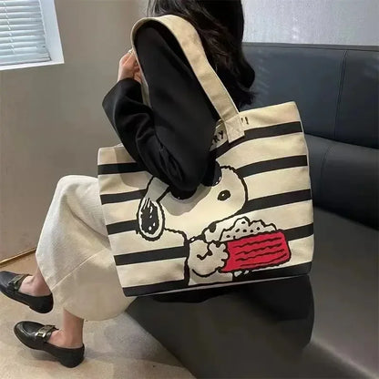 Materiałowa torba plażowa Snoopy