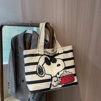 Materiałowa torba plażowa Snoopy