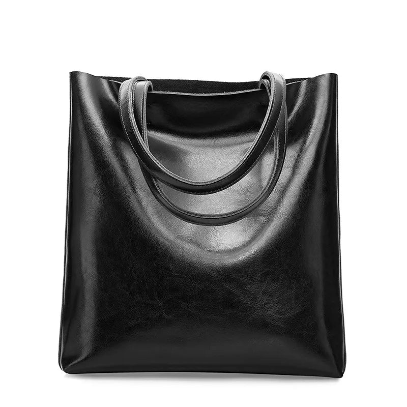 Skórzana torba shopper