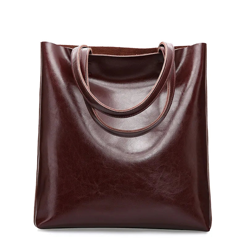 Skórzana torba shopper