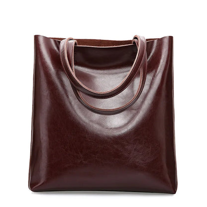 Skórzana torba shopper