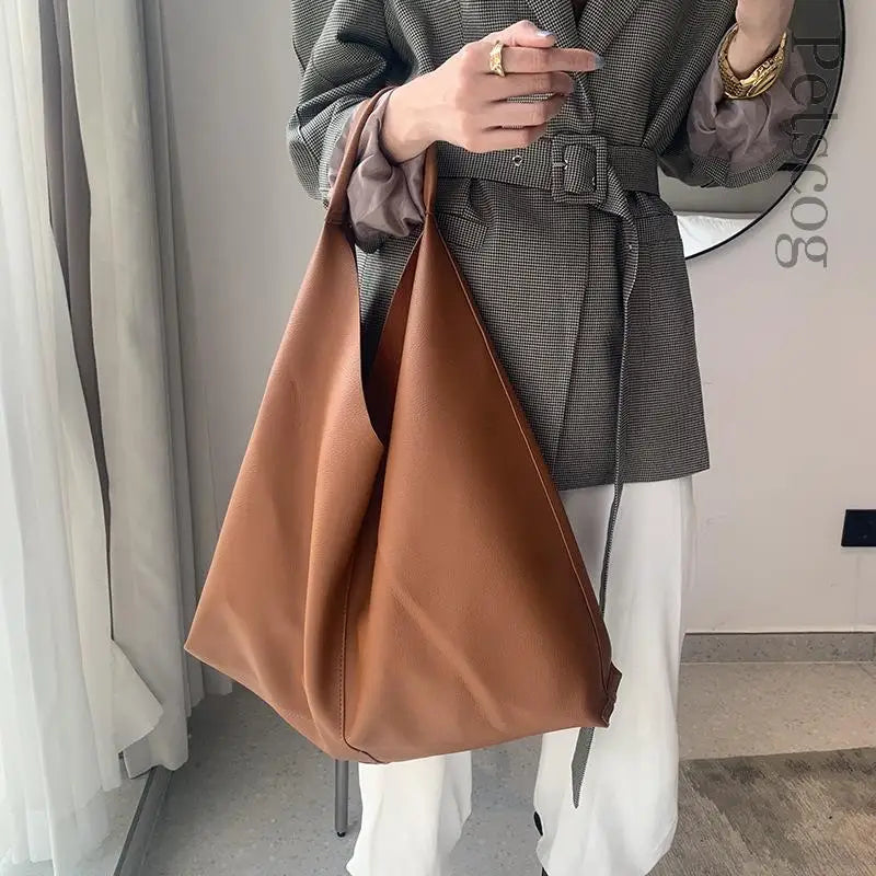 Duża torebka worek typu shopper