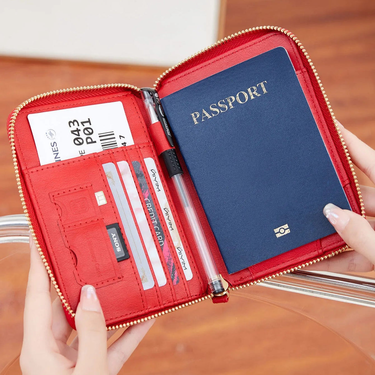 Minimalistyczne etui na paszport