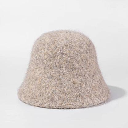 Zimowy kapelusz typu bucket