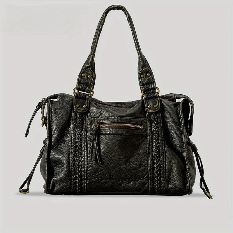 Skórzana torba w stylu Vintage
