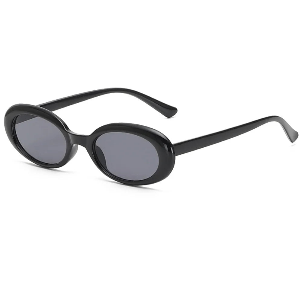 Owalne okulary przeciwsłoneczne w stylu retro