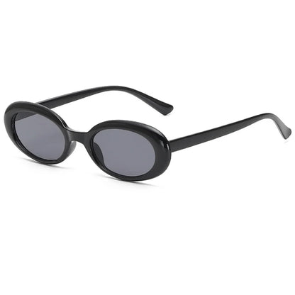 Owalne okulary przeciwsłoneczne w stylu retro