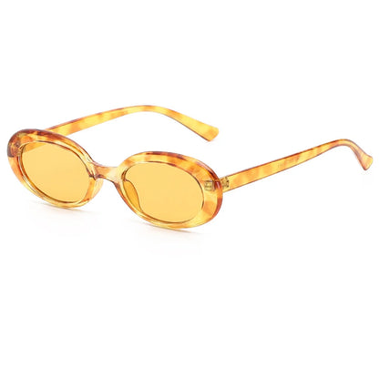 Owalne okulary przeciwsłoneczne w stylu retro