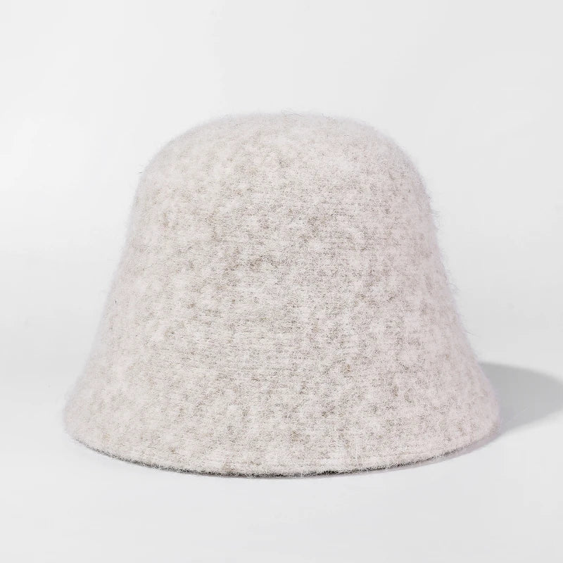 Zimowy kapelusz typu bucket