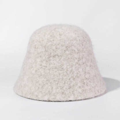 Zimowy kapelusz typu bucket