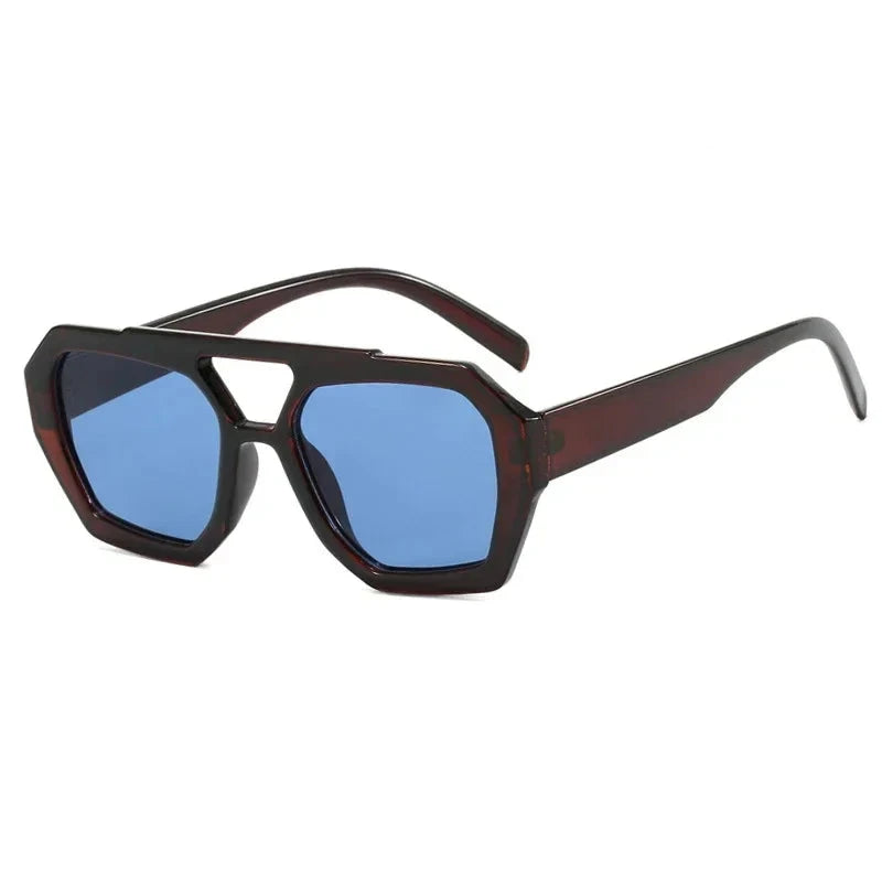 Duże okulary przeciwsłoneczne retro