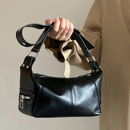 Torebka Crossbody w stylu motocyklowym