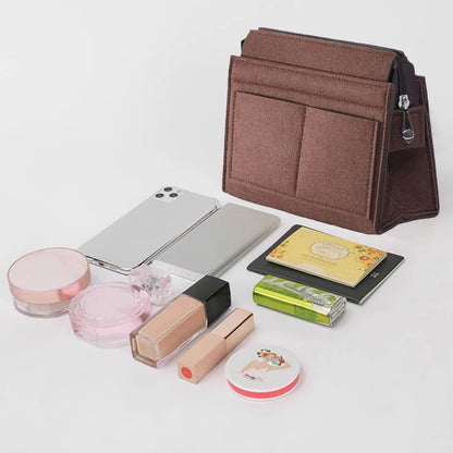 Filcowy organizer do torebki