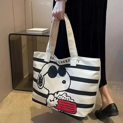 Materiałowa torba plażowa Snoopy