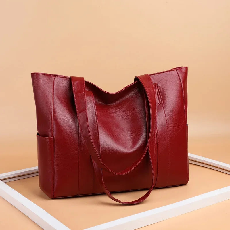 Skórzana torba shopper