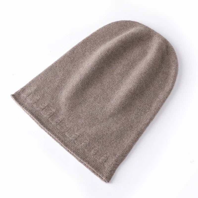 Zimowa czapka damska z wełną merino