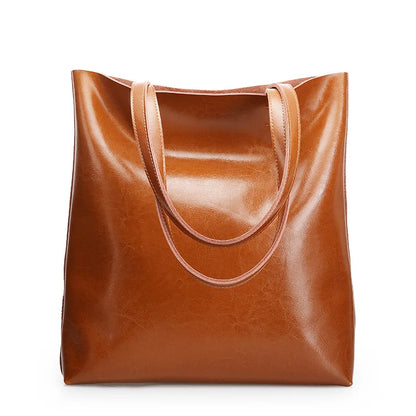 Skórzana torba shopper