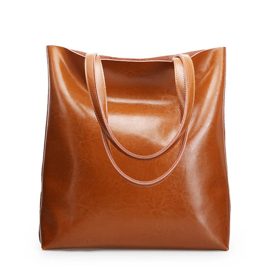 Skórzana torba shopper