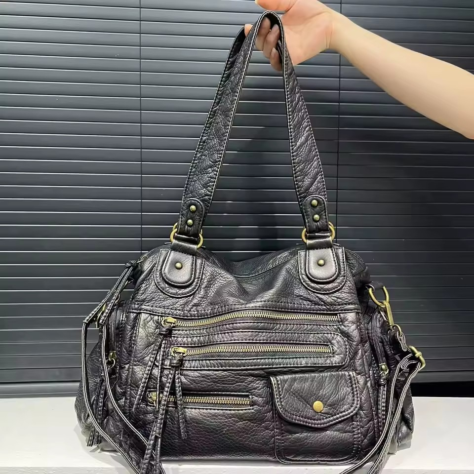 Duża torebka w stylu vintage